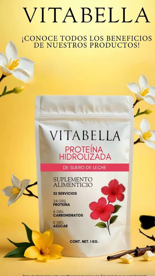 Proteína hidrolizada con suero de leche